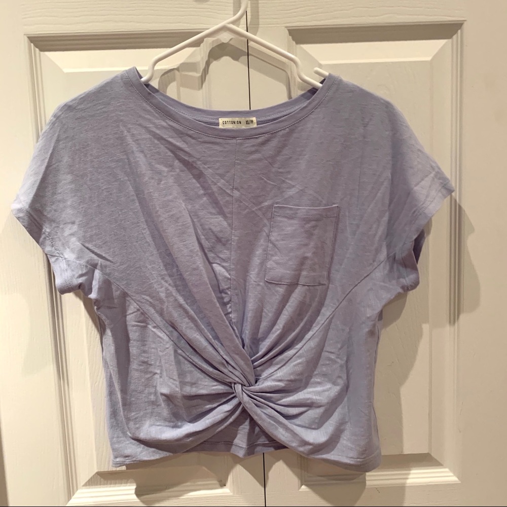 Cotton on cropped tee